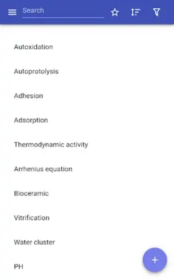 Physical chemistry android App screenshot 9