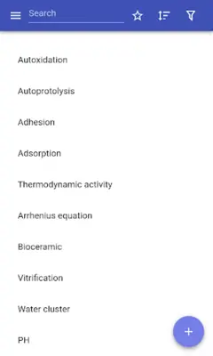 Physical chemistry android App screenshot 14